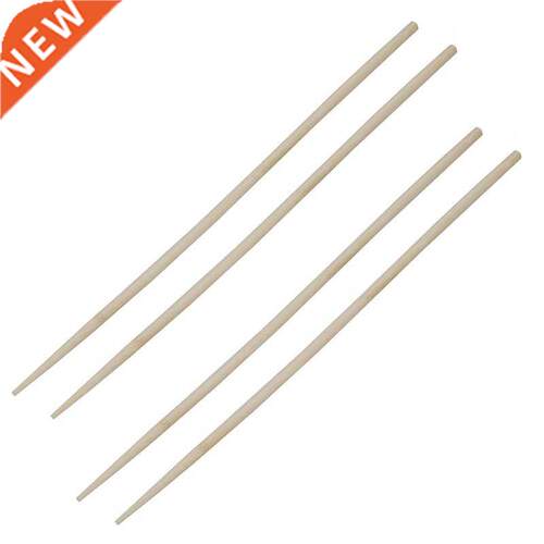 2 Pair 17.7 Long Beige Bamboo Chopsticks For Hot Pot
