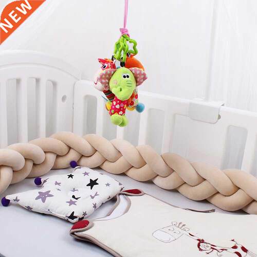 1-4M Baby Bed Bumper For Cribs Boy Girl Baby Bedside Protect