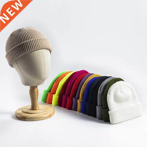 Unisex Skull Hats Knitted Cotton Cap Skull Cap Fashion Pure