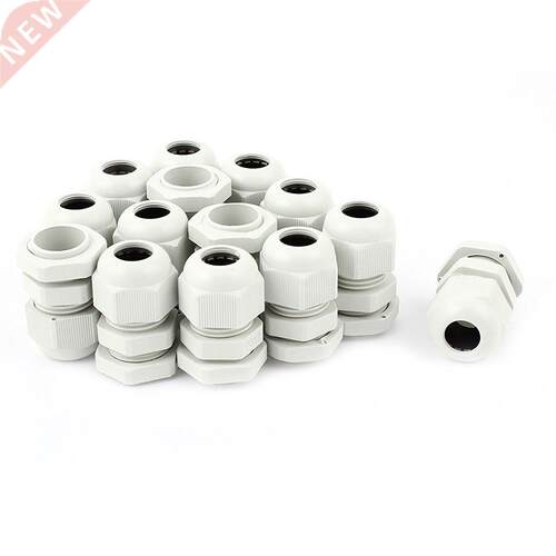 PG11 Strain Relief Cord Grip Cable Glands 14Pcs for 5-10mm D