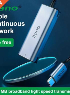 Wired 2500M USB C 2.5G External Network Card Type C To RJ45