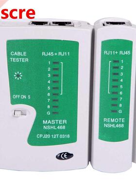 Network Lan Cable Tester Test Rj45 Rj-11 Cat5 Utp Ethernet T