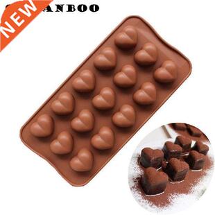 ORGANBOO 1PC Silicone Chocolate Molds Love Heart Shaped