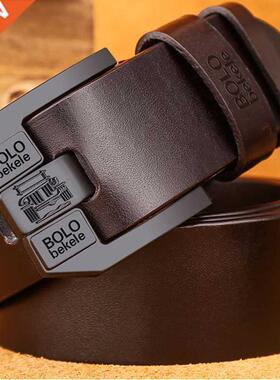 Cow Genuine Leather Luxury Strap Male Belts for Men New Cows