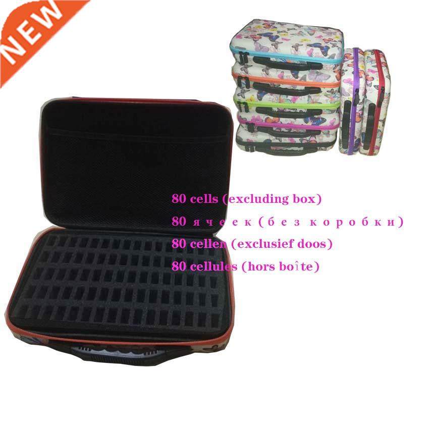 7colors 80pcs diamond painting bag without drill box Butter
