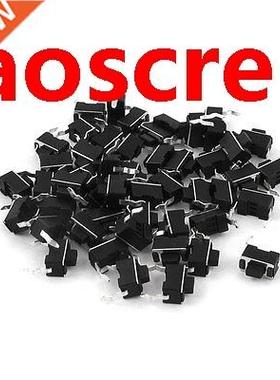 50Pcs 2Pins Momentary DIP PCB Push Button Tact Switch 3mmx6m