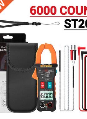 Digital Multimeter Clamp Meter 6000 Count True RMS DC/AC Vo