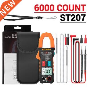 Digital Multimeter Clamp Meter 6000 Count True RMS DC/AC Vo