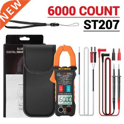 Digital Multimeter Clamp Meter 6000 Count True RMS DC/AC Vo