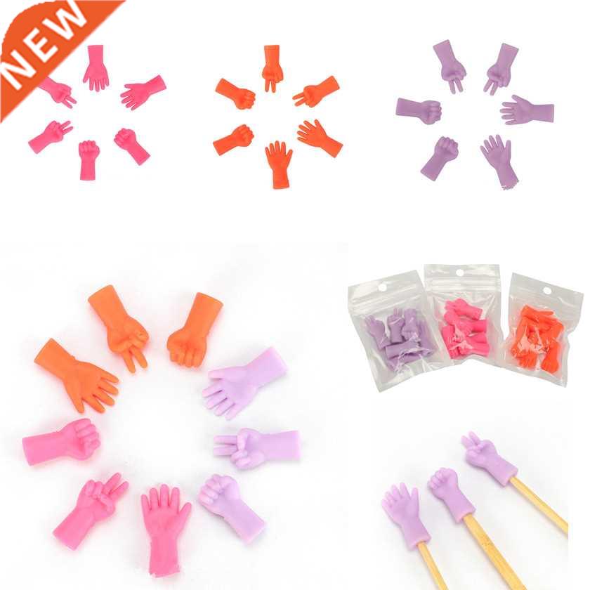 6Pcs Needle Cap Sweater Pin Protector Knitting Non Slip Prev