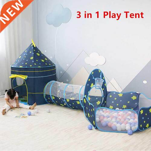 in 1 Children Tent House Toy Ball Po Portable Children T