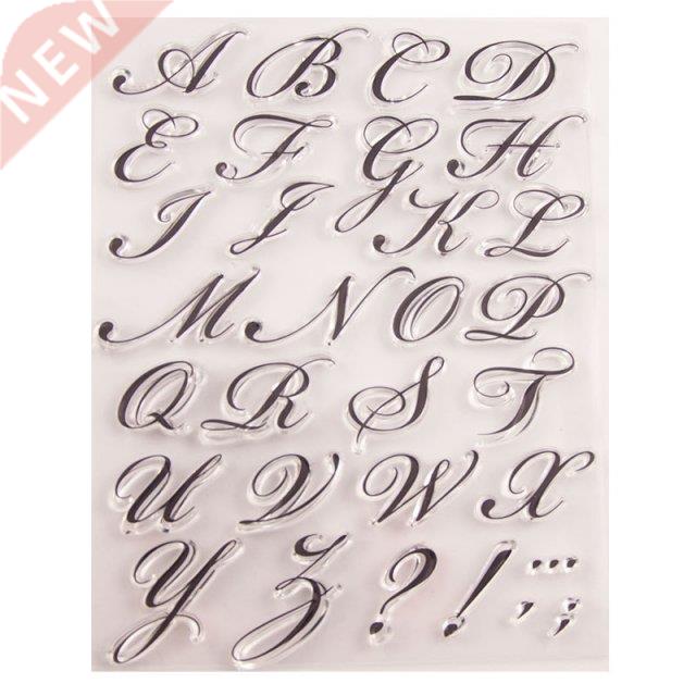 Cookie Cutter Embosser Stamp Cake Tool Letter Alphabet Stick