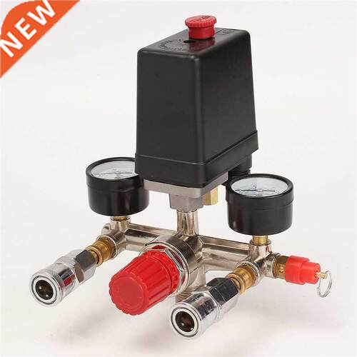 Air Compressor Pressure Valve Switch Manifold Relief Regulat
