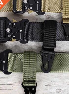 Men's canvas clasp Colorful Keychain Military nylon