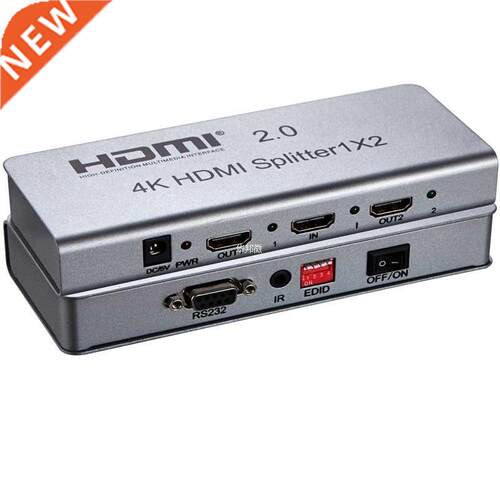 4K 60HZ HDMI 2.0 Splitter extender amplifier HDMI 1 in 2 out