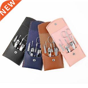 7pcs/set Nail Clippers Set Kit Stainless Steel Nail Cutting