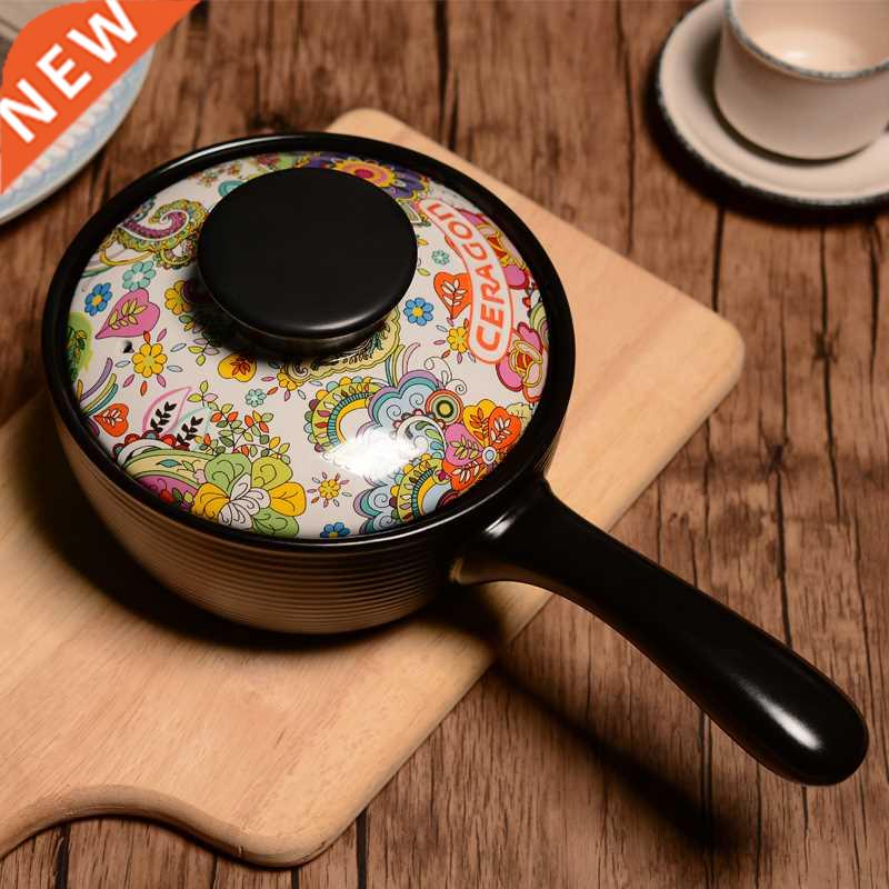 Ceramic high temperature cooking pot casserole baby with