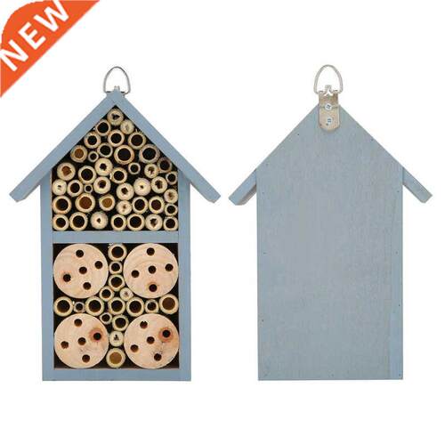 Wooden Insect House Hanging Insect Hotel Shelter For Butterf