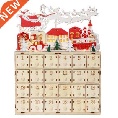 Chrstmas Advent Calendar Battery Powered Wear-resstant