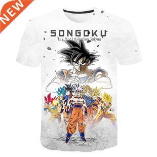 New Dragon Ball Z T Shirt Summer Fashion Anime Wukong Daxian