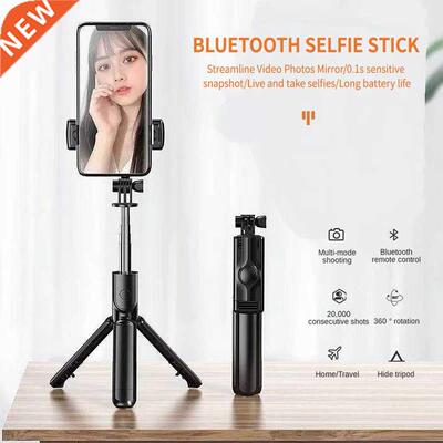Portable Bluetooth-compatible Selfie Stick Horizontal Vertic