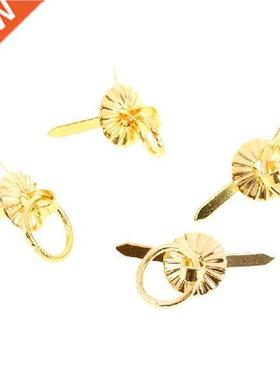 4pcs 1/12 Hardware Golden Metal Handle Pulls Toys Dollhouse