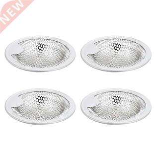 4 Pcs Sink Drain Filter Mesh Bathtub Drain Plug Hair Trap Ba