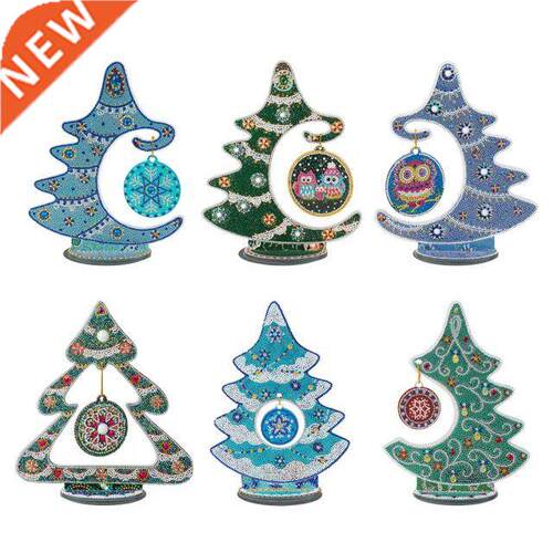 5D DIY Diamond Painting Christmas Tree Craft Decoration Orna