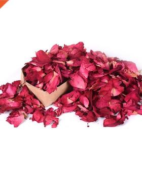 Romantic 0/50/100g Natural Dried Rose Petals Bath Dry Flow