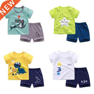New Arrival Toddler Boy girl Clothes cotton Short Sleeve T-s