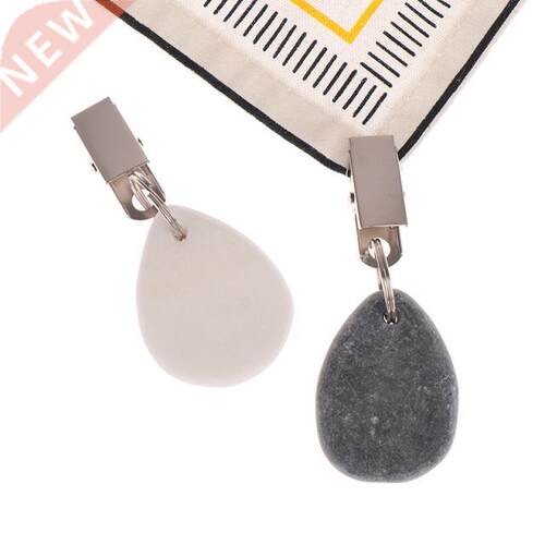 1pcs Stainless Steel Metal Holder Clip Buckles Marble Teardr