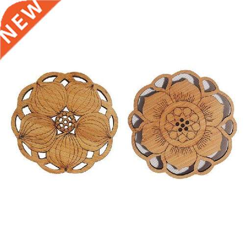 Bamboo Tea Coaster Anti-Scald Mat Dining Table Potholder