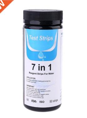 50pcs 7in1 Bromine pH alkalinity Nitrite chlorine Hardness W