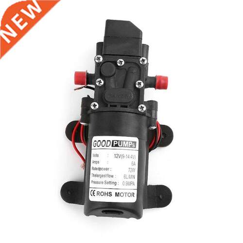 12V 72W High Pressure Micro Diaphragm Water Pump Automatic S