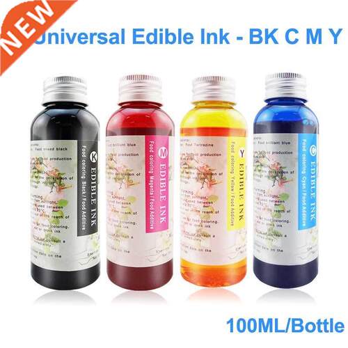 Edible Ink Canon HP Epson Printer Food Ink Cake Coffee Ch