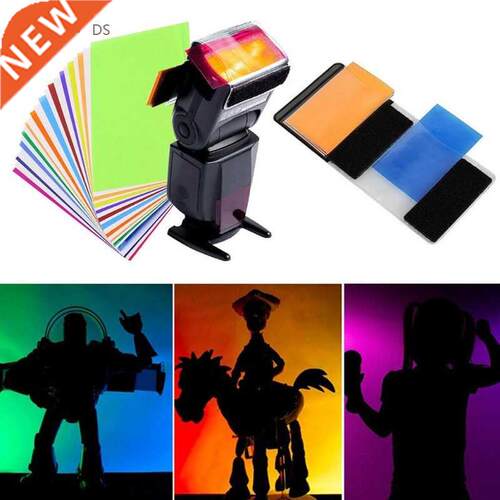12pcs Colors card for Strobist Flash Gel Filter Color Balanc