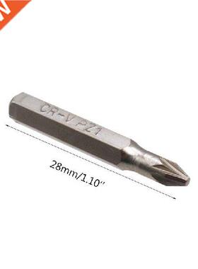 10pcs 10pcs 28mm Magnetic CR-V Precision Screwdriver Bit