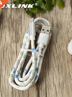 USB Cble 8Pin Fst Chrging Mobile Phone Cbles PU Lether