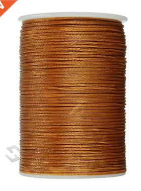 1PC 78 Meter 0.8mm Leather Waxed Thread Cord  Hand Polyes