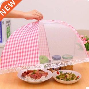 4 Pcs Pop-Up Mesh Screen Food Cover Tent Reusable