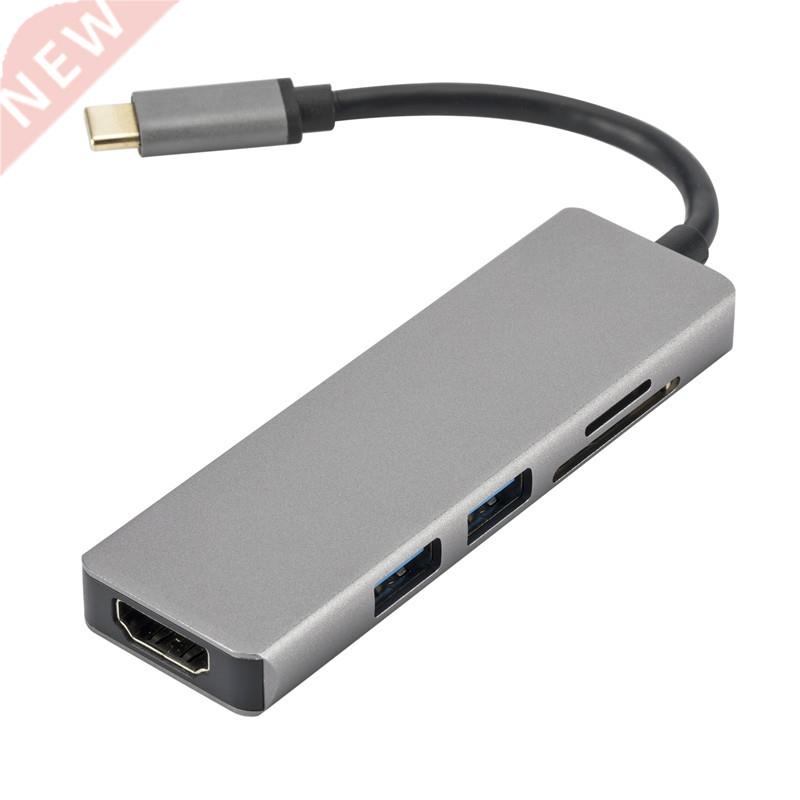 Type C To HDMI-compatible 4K USB C 3.1 SD TF Card Reader Ada