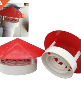 PVC Roof Air Vent Grille 75mm 110mm 160mm Round Ducting Vent