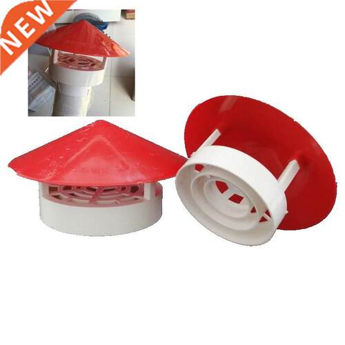 PVC Roof Air Vent Grille 75mm 110mm 160mm Round Ducting Vent