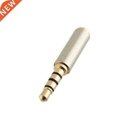 3.5mm Male to 2.5mm Female Stereo Headphone MIC Audio Jack A