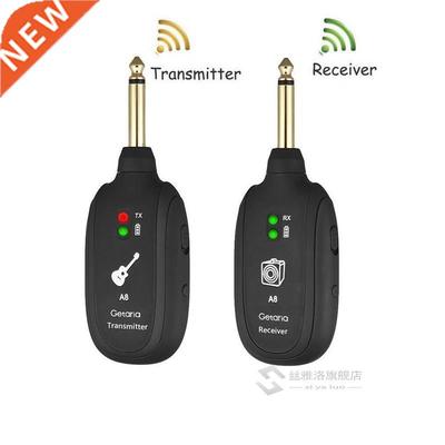Hot A8 Guitar Wireless System Transmitter Receiver Built-in