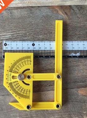 Protractor and Angle Meter Woodworking Measuring Tool 0°