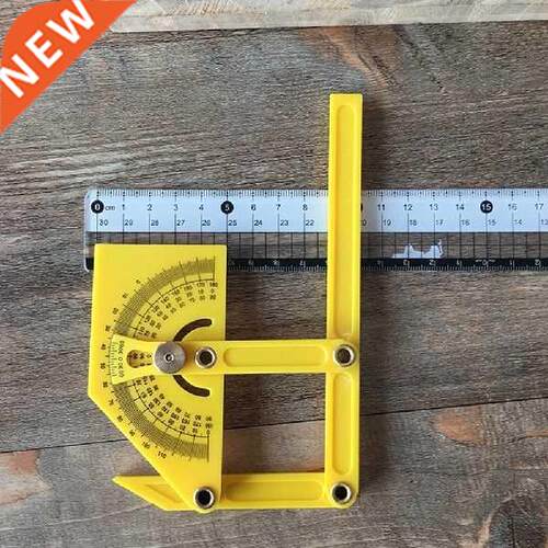 Protractor and Angle Meter Woodworking Measuring Tool 0°