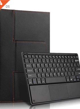 Bluetooth touchpad Keyboard Case For Samsung T510 T515 T720