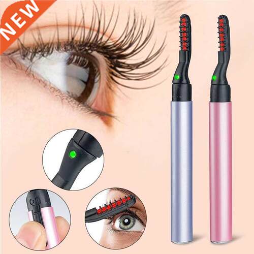 Makeup Portable Pen Style Electric Heated Eyelash Curler Mak