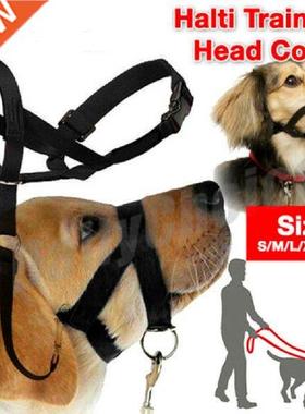 New Harness Adjustable Muzzle Dog Halter Leader Belt Dog